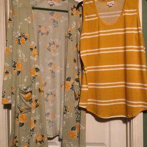 Lularoe Caroline and tank
